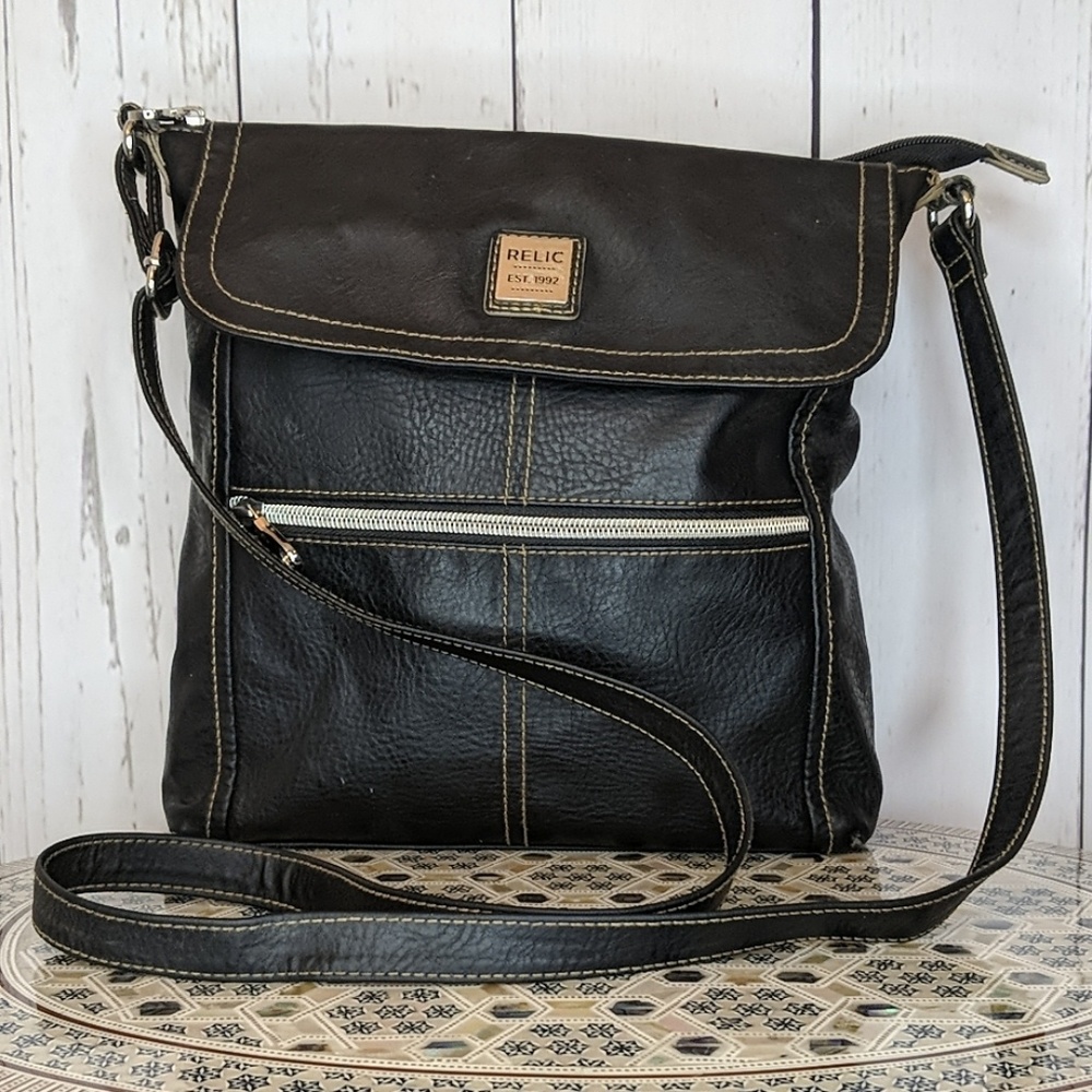 Relic vintage black crossbody